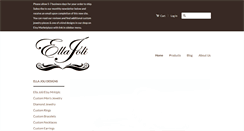 Desktop Screenshot of ellajoli.com